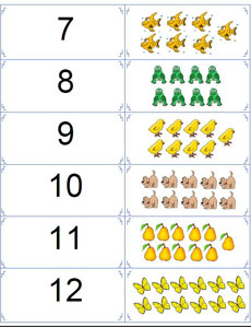Printable Selection Flashcards photo regarding Printable Number Flash Cards identified as Printable Range Flashcards