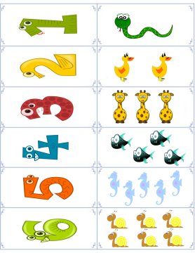 printable number flashcards