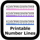 printable number line 00