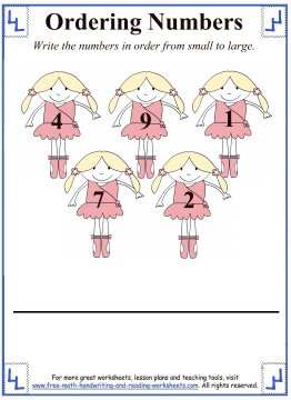 ordering numbers 4