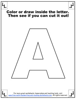 Free Printable Large Alphabet Letters / Download free a to z large stencil templates.