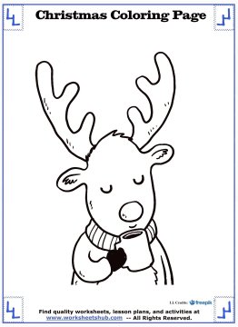 printable christmas coloring pages 11