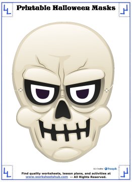 printable halloween masks 3