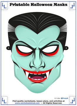 Printable Halloween Masks