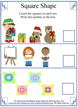 shapes for kids the square