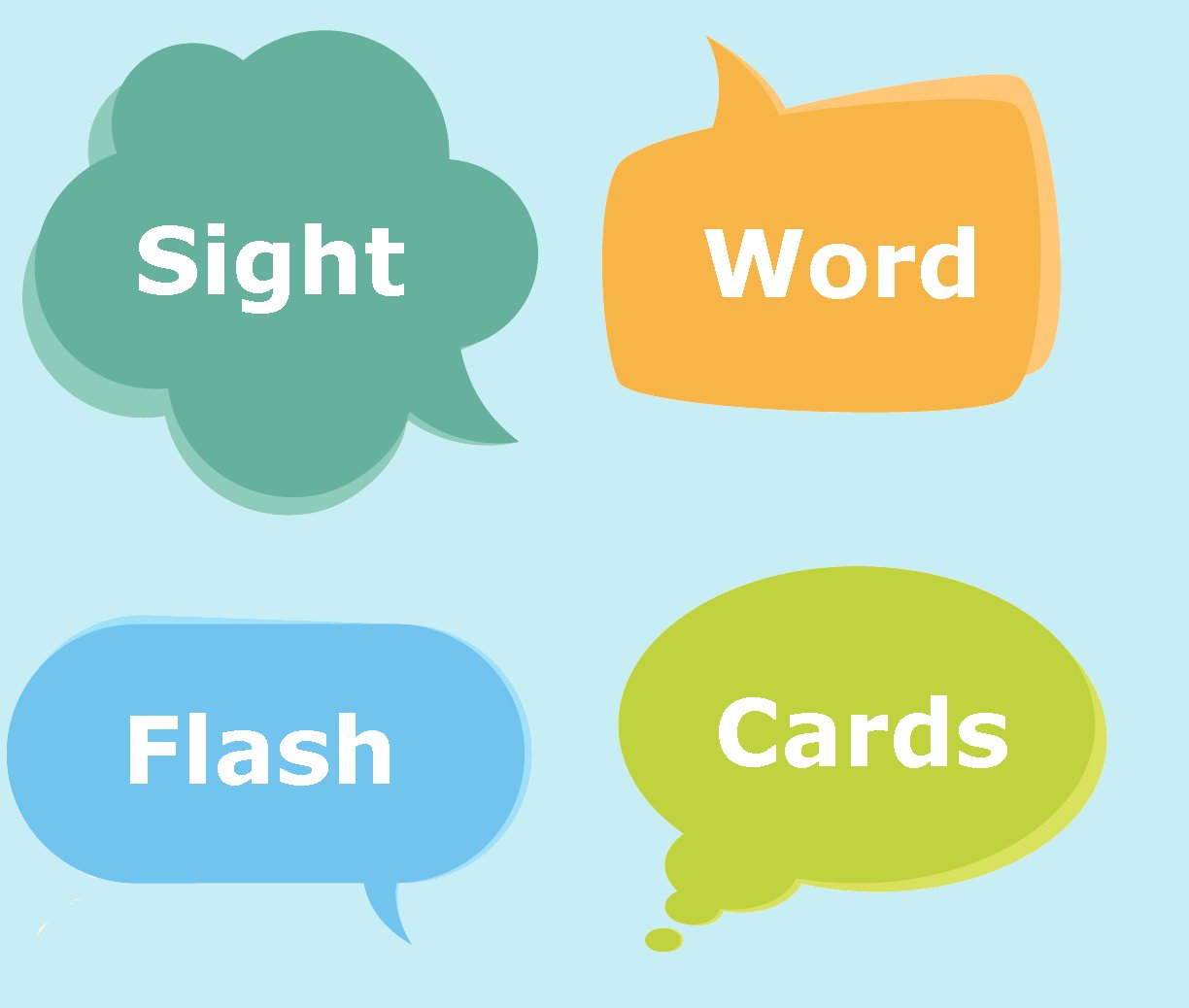 Sight Words Flash Cards - Printable Flashcards