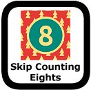 skip counting 8s 00