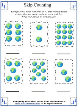 skip counting by sevens 4