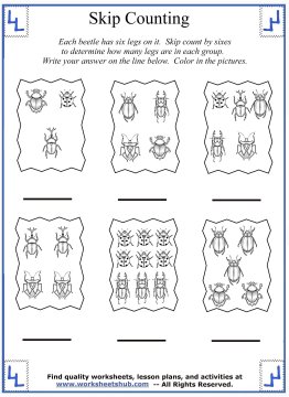 skip counting by sixes 04