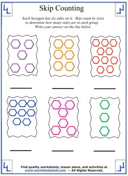 skip counting by sixes 06