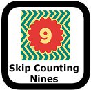 skip counting nines 00