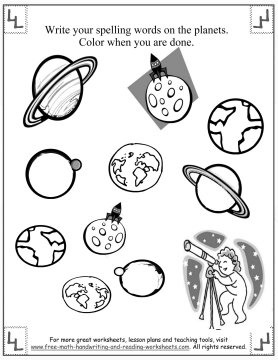 spelling worksheets 5