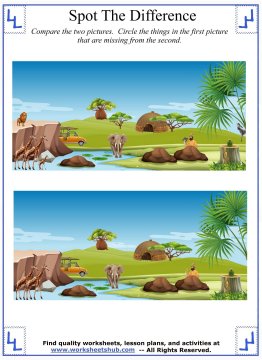 spot the difference games
