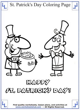st patricks day coloring pages 010