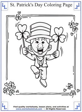 st patricks day coloring pages 02