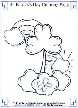 st patricks day coloring pages 04