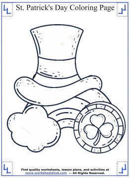 st patricks day coloring pages 05