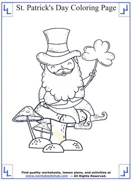st patricks day coloring pages 07