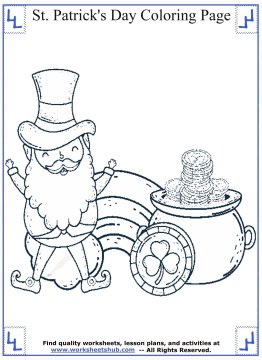 st patricks day coloring pages 08