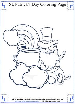 st patricks day coloring pages 09