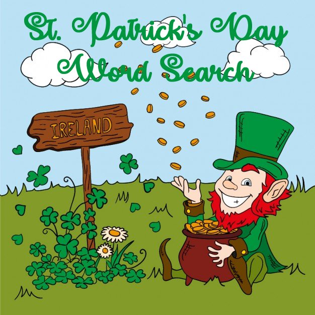 Printable St Patricks Day Word Search st patricks day word search