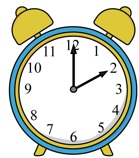 Telling time worksheet. write the time shown on the clock Stock Vector