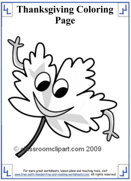 thanksgiving coloring page 11