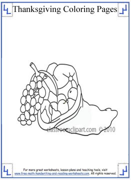 thanksgiving coloring page 5