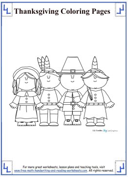 thanksgiving coloring pages 8