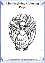 thanksgiving coloring sheets 4