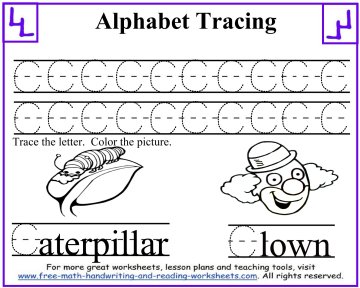 tracing letters 3