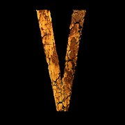 v letter